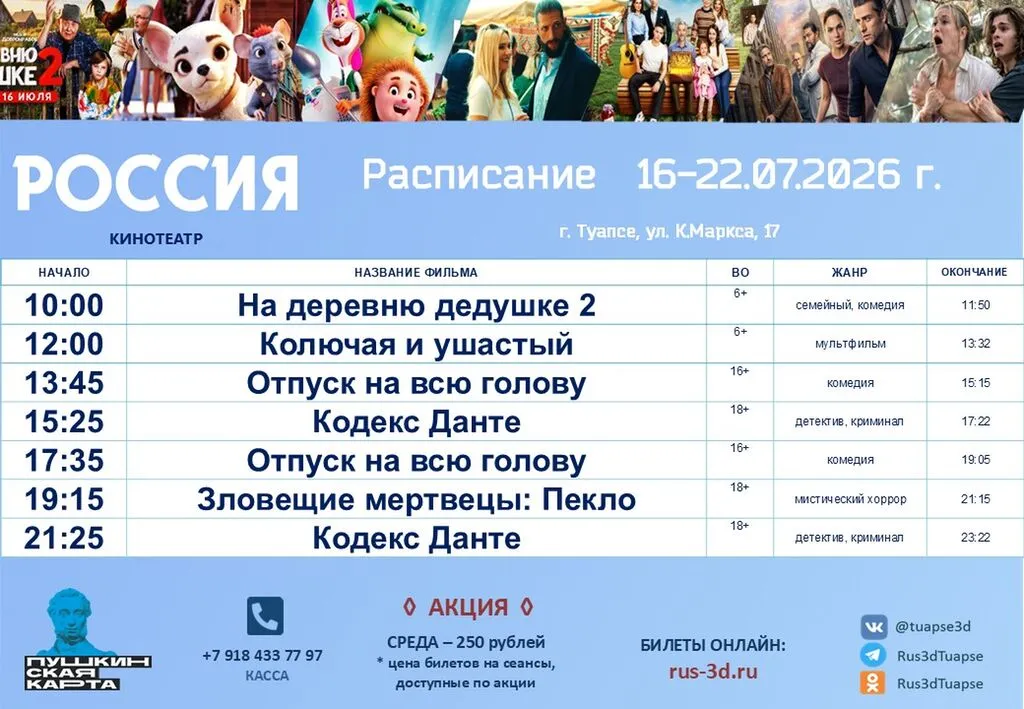 Россия 16-22.07.26